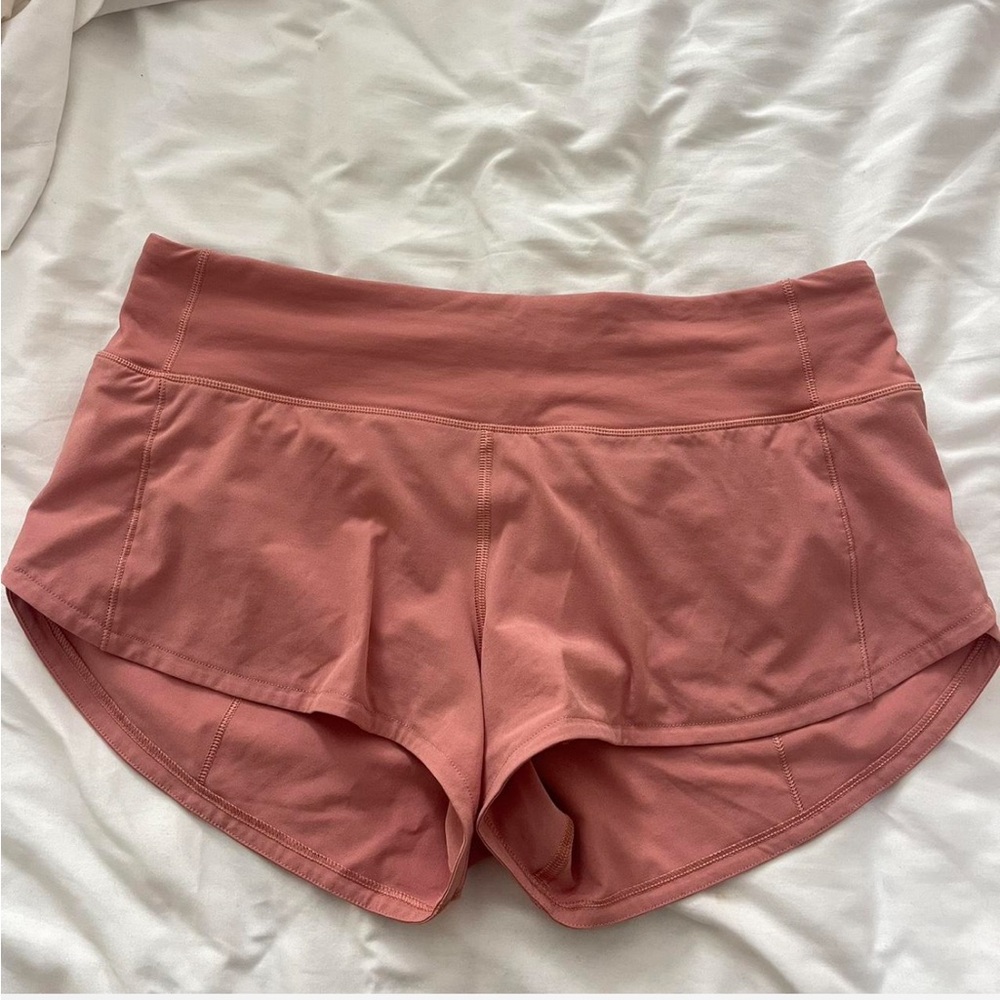 lululemon athletica Coral Athletic Shorts